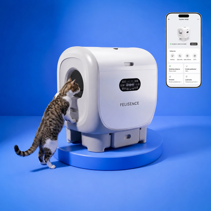 Jupiter Pro - XXL savaime išsivalantis kačių tualetas
